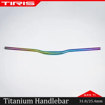 TIRIS Титановый стояк Руля для 29 Mtb велосипеда Аксессуары Для Велосипеда 25,4/31,8 мм 560-800 мм На заказ