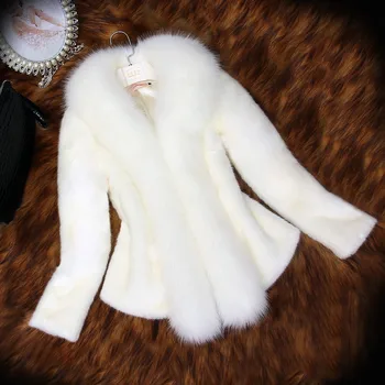 Новинка зимы 2023, меховое пальто, Женское меховое пальто средней длины, короткое пальто