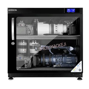 Электронная влагостойкая коробка AD-80HC LED сушильная печь 80Л для хранения зеркальных объективов влагостойкая камера для сушки в шкафу 220 В