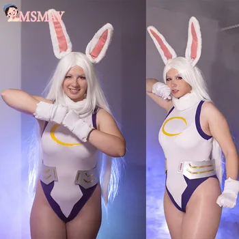 MsMay, костюм для косплея девочки-кролика, герой кролика, Мируко, сексуальный комбинезон, комбинезон для косплея девочки-кролика, костюм