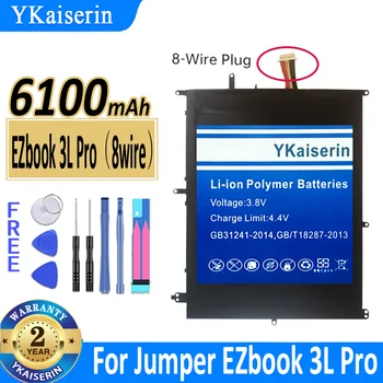 6100 мАч YKaiserin Аккумулятор для Jumper EZbook 3L Pro 3LPro (MB12) HW-3487265 TH140A/3 Plus MB11 EZbook3 Plus Аккумуляторы