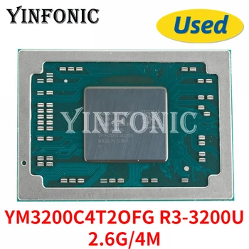 Использованный чипсет YM3200C4T2OFG R3-3200U 2.6G/4M BGA с Шариком Протестирован на 100% Работоспособность