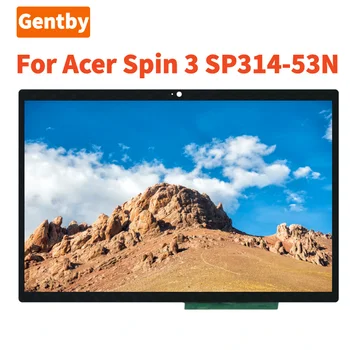 Новый 14-дюймовый Для Acer Spin 3 SP314 53GN SP314-53GN 77AJ ЖК-дисплей с сенсорным экраном IPS FHD 1920*1080, Панель дисплея ноутбука В сборе
