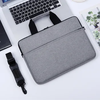 Чехол для ноутбука, защитная сумка через плечо, чехол для переноски Macbook pro 13 14,2 15,6, воздушный чехол для HP ASUS, сумка Lenovo Dell