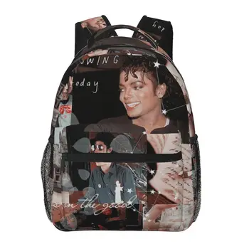 Рюкзак Майкла Джексона для девочек и мальчиков, дорожный рюкзак, рюкзаки для подростков, школьная сумка