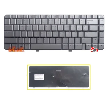 Новая клавиатура для ноутбука на американском и английском языках серебристого цвета для HP DV4-1016 DV4-1104 DV4-1212 1213 1103 1102 1214 1204 1428 клавиатура для ноутбука
