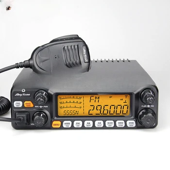 AnyTone 5555N II 60 Вт SSB Высокомощное CB-радио 27 МГц с дальним CB-радио 25,615 ~ 30,105 МГц, установленное на автомобиле