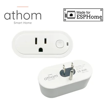 Умная вилка ESPhome с предварительной промывкой ATHOM Работает с домашней вспомогательной системой стандарта США 16A