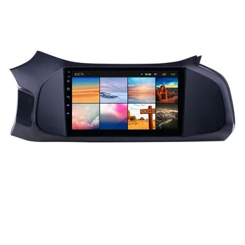Автомобильный мультимедийный радиоплеер с 10-дюймовым экраном Android, автомобильный DVD-плеер, GPS-навигация для 2012 2013-2019 Chevy Chevrolet Onix