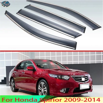 Для Honda Spirior 2009-2014 Пластиковый внешний козырек, вентиляционные шторы, защита от Солнца и дождя, Дефлектор 4 шт. 2010 2011 2012 2013