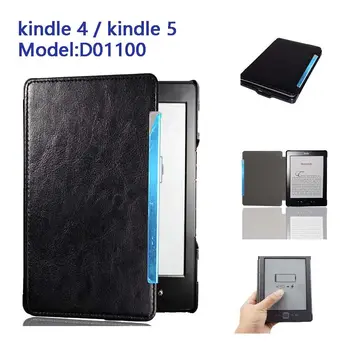 Для Kindle4, Защитный Кожаный чехол Kindle5, D01100 Anti Drop Shell, K4, K5 Special, Роскошный Минималистичный деловой чехол