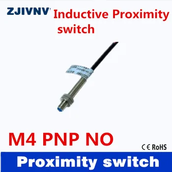 Лучшее качество IP67 DC 3 провода PNP без индуктивного бесконтактного переключателя, определение расстояния 1 мм, диаметр 4 мм, одобрение CE