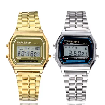 Новые цифровые светодиодные часы для мужчин, многофункциональный будильник, Электронные часы, Водонепроницаемые Спортивные мужские часы, простые женские часы