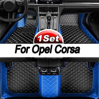 Автомобильный Коврик Для Opel Corsa D 2007 ~ 2014 Водонепроницаемый Коврик Cubre Pisos Para Autos Автомобильный Коврик Для Пола Украшение Интерьера Автомобильные Аксессуары
