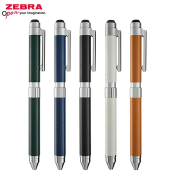 1 Шт. Многофункциональная трехцветная шариковая ручка японской марки ZEBRA SBZ15, ретро деловая ручка для подписи, канцелярские принадлежности