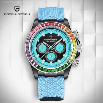 PAGANI DESIGN Rainbow Circle Роскошные Автоматические часы Для мужчин, Спортивные Механические наручные часы, мужские часы для дайверов из нержавеющей Стали, Новинка 2022 года