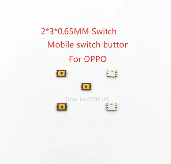 10-100 шт 2*3*0.65 ММ 2x3x0,65 мм для OPPO R9 R11 Тактильный кнопочный переключатель Tact 4-контактный микропереключатель SMD для камеры мобильного телефона