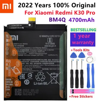 100% Оригинальная сменная батарея BM4Q для Xiaomi Redmi K30 Pro K30Pro, оригинальная батарея для телефона 4700 мАч + Инструменты