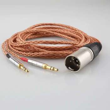 Высококачественный 16-ядерный OCC кабель для наушников Hifiman Sundara Ananda HE1000se HE6se he400i he400se Arya