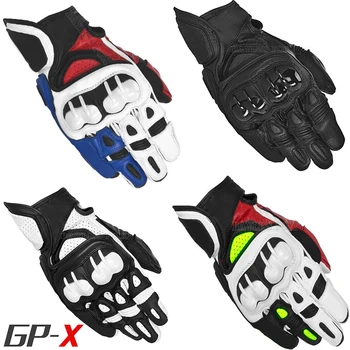 Перчатки Alpine GPX для мотогонок из кожи GP для мотокросса, езды на квадроцикле, езды на велосипеде, ветрозащитное водонепроницаемое уличное снаряжение, защищенное от падения
