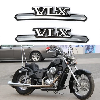 Мотоцикл 3D Эмблема Значок Наклейка Топливный Бак Наклейка VLX Бак Pad Протектор Наклейка Для Honda Steed VLX400 VLX600 VLX400/600