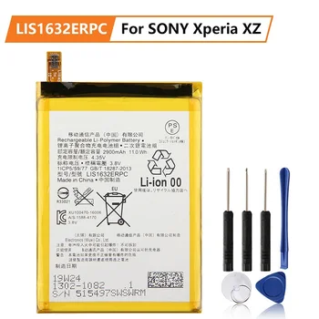 Сменный Аккумулятор Для SONY Xperia XZ F8331 F8332 DUAL LIS1632ERPC 2900 мАч Перезаряжаемый Аккумулятор Для телефона