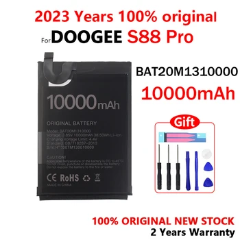 100% Оригинальные 10000 мАч BAT20M1310000 Запасные Части Батарея Для Телефона Doogee S88 Pro Высококачественные Батареи с Бесплатными Инструментами