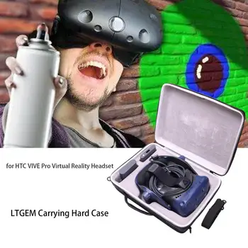 Жесткий чехол LTGEM EVA для гарнитуры виртуальной реальности HTC VIVE Pro -Дорожная защитная сумка для переноски