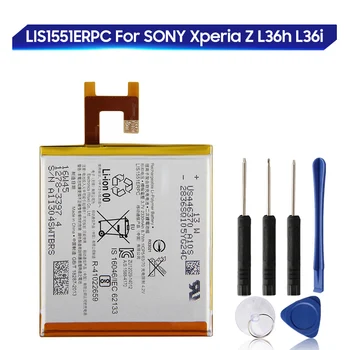 Сменный Аккумулятор Для SONY Xperia Z L36h L36i c6602 SO-02E C6603 S39H LIS1502ERPC LIS1551ERPC Аккумуляторная Батарея 2330 мАч