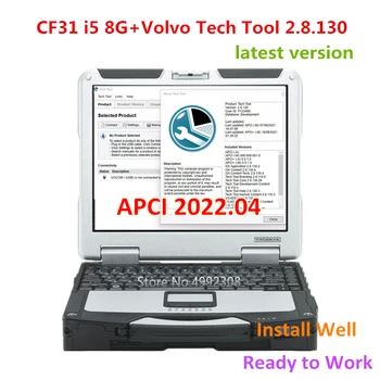 CF31 i5 8G с 2022 Premium Tech Tool 2.8.140 (PTT VCADS) (РЕАЛЬНАЯ разработка) с историей продукта для volvo с инструментом разработчика
