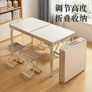 Складной стол, стол для установки в стойло, переносной переносной столик, столик для ночного рынка, уличный стол и стул