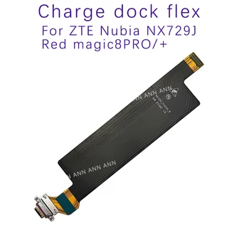 Для Magic 8 ProNX729J, USB-порт для зарядного устройства, разъем для док-станции, плата для зарядки, гибкий кабель