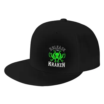 Бейсбольная кепка с принтом Кракена, подарки, шляпа в стиле хип-хоп для мужчин, женщин, детей, аксессуары для ежедневного ношения, один размер