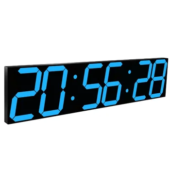 3D стереочасы в корейском стиле, светодиодный будильник, электронные часы, 3D настенные цифровые часы для гостиной