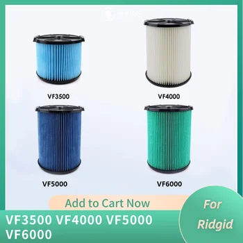 Для Ridgid VF3500 VF4000 VF5000 VF6000 Пылесос Фильтрующий Элемент Запасные Части