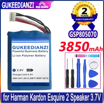 Новый 3850 мАч GSP805070 Сменный Аккумулятор Для Harman Kardon Esquire 2 Esquire2 CP-HK03 Динамик Громкоговоритель с 5-проводным Разъемом Batterie