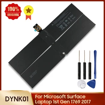100% Оригинальный Аккумулятор DYNK01 для ноутбука Microsoft Surface 1st Gen 1769 2017 G3HTA036H Качественная продукция 5970 мАч 8,8 В + Инструменты