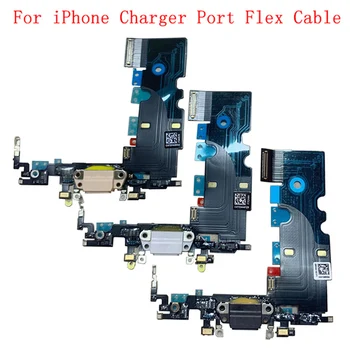 Оригинальный Порт USB-зарядного устройства, док-станция, гибкий кабель Для iPhone SE 2020 8 8Plus, Зарядка с микрофоном, Запасная часть