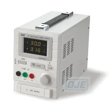 Быстрое поступление регулируемого источника питания постоянного тока QJ3003XE одноканальный 0 ~ 30V 0 ~ 3A с разрешением 10 мВ 1 мА