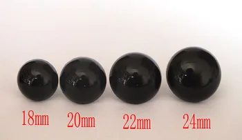 черные пластиковые защитные глазки смешанного размера для игрушек Амигуруми 18-24 мм можно выбрать