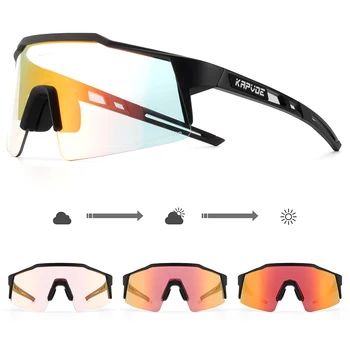 KAPVOE Фотохромные женские солнцезащитные очки для Велоспорта, Мужские MTB Велосипедные очки Glasse, велосипедные очки UV400, уличные велосипедные солнцезащитные очки
