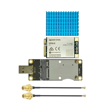 Новый Оригинальный Quectel EP06-E Mini PCIe EP06ELA-512 IoT/M2M-оптимизированный модуль LTE-A Cat6 с радиатором USB2.0 Адаптер SIM-карты Sot