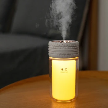 Креативный Увлажнитель воздуха USB Cool Mist Water Диффузор с изменяющейся по цвету светодиодной подсветкой 250 мл Мини-Ультразвуковой увлажнитель воздуха